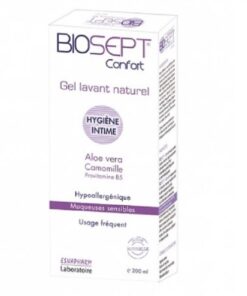 BIOSEPT 7.5 GEL NETTOYANT TRAITANT EXTRA-DOUX À L’ALOE VERA 200 ML