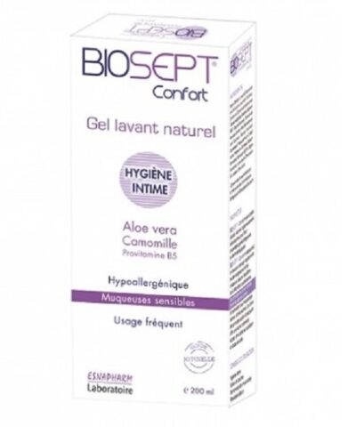 BIOSEPT 7.5 GEL NETTOYANT TRAITANT EXTRA-DOUX À L’ALOE VERA 200 ML