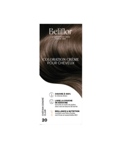 Beliflor Coloration N°20 Chatain Cendre Clair