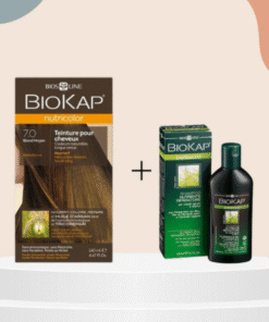Biokap nutricolor 7.0 140ml+shampoing nourissant reparateur 100ml pack