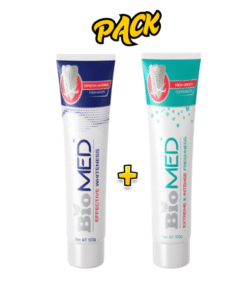 Biomed Pack Dentifrice Effective 100g + Dentifrice Extreme 100g