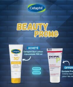 Cetaphil Sun Lotion spf50+ 100ml = Excipial Protect offert