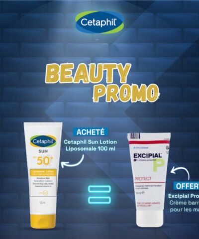 Cetaphil Sun Lotion spf50+ 100ml = Excipial Protect offert