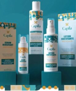 Capila Shampoing 200ml+ Lotion 125ml+ Serum 30ml Pack Anti-Chute