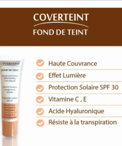 Coverteint Fond de Teint N°10 Blanc Rose Spf30 30ml