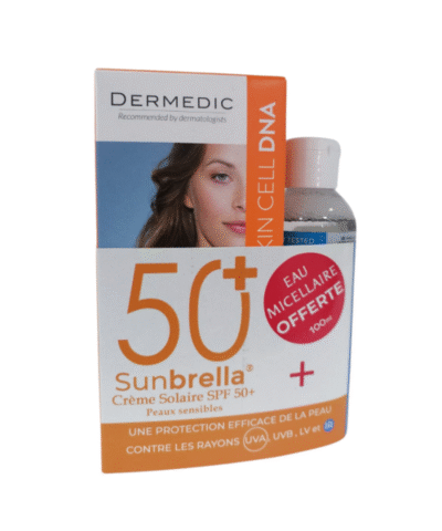 Dermedic Sunbrella Peaux Sensibles 50ml+ Eau micellaire 100ml Pack