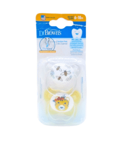 Dr Brown’s 2 Sucette Betterfly Shield Bleu 6-18m PV22401-Ess
