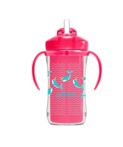 Dr Brown’s Gobelet Isotherm Rose 300ml +12m