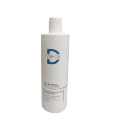 D WHITE GEL DOUCHE SURGRAS VISAGE ET CORPS 400ML