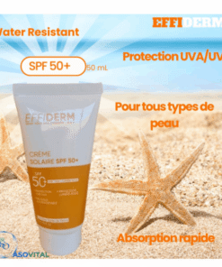 Effiderm Creme Solaire spf50+ 50ml