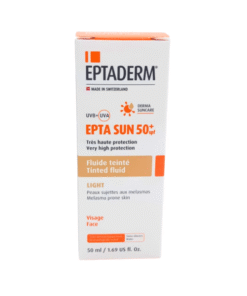Eptaderm Epta Sun spf50+ Fluide Teinte Light 50ml
