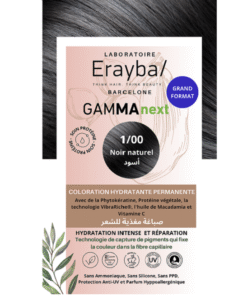 Erayba Gamma Next Coloration 1/00  Noir Naturel Coloration Hydratante Permanente
