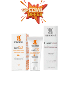 Fiderma Clarifid Plus Creme Depigmentante + Sunfid spf50+ Pack