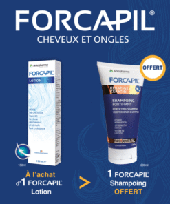 FORCAPIL PACK LOTION ANTI CHUTE = FORCAPIL SHAMPOOING ENERGISANT OFFERT
