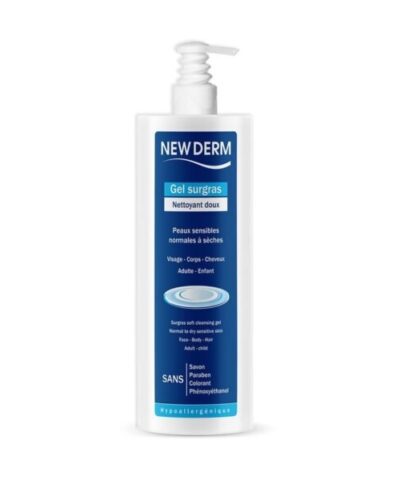 NEW DERM GEL SURGRAS NETTOYANT 500ML