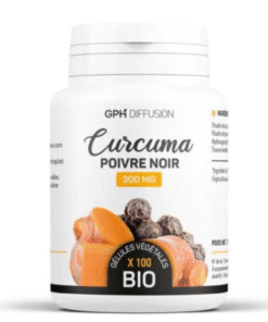 GPH Curcuma & Poivre Noir 300mg 100 Gelules