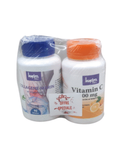 Hydra Plus Collagene Marin 90gelules+Vitamin C 36 Comprimes Pack