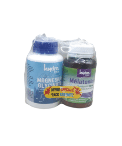 Hydra Plus Magnesium Glycinate 60gelules+Melatonine 36 Gelule Pack Serenite