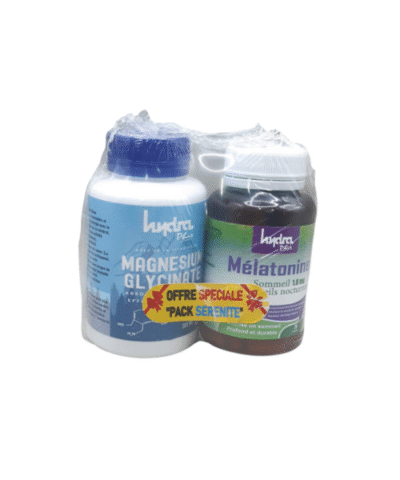 Hydra Plus Magnesium Glycinate 60gelules+Melatonine 36 Gelule Pack Serenite