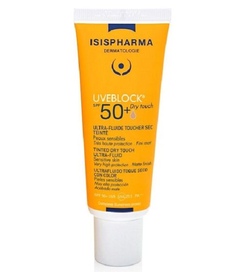 ISISPHARMA Uveblock Dry touch Teinte Claire spf50+ 40ml