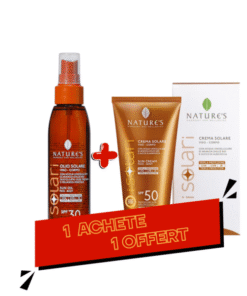 Isolari Ecran Solaire Spf50 150ml + Huile de Solaire 150ml SPF30 Pack