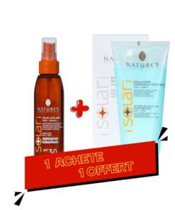 Isolari Huile de Solaire 150ml SPF30 + Emulsion Solaire 200ml Pack