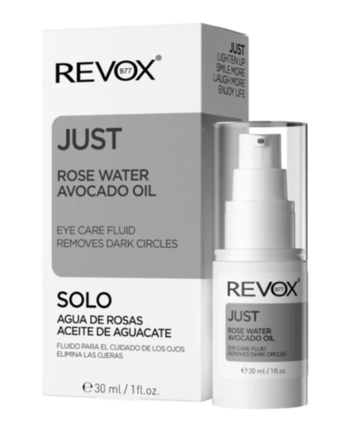 REVOX JUST Fluide Contour des Yeux à L’huile D’avocat et à L’eau de Rose