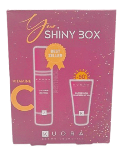 KUORA  Duo Pack Vitamin C Retinol+ Oil Free Facial  Spf50