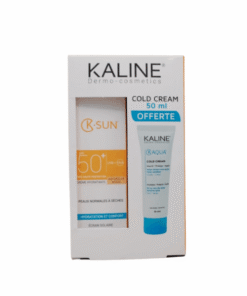 Kaline K.sun Ecran Fluide Teinte Dore Peaux Normales a Seches 50ml+K.aqua Cold Creme Pack