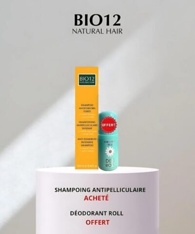 M&d Bio12 Shampoing Antipelliculaire 250ml + Camomilla Blu Deo Roll PACK