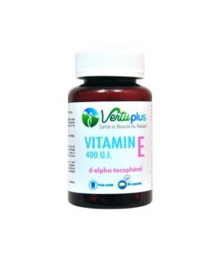 Vertu plus vitamine E 50 capsules