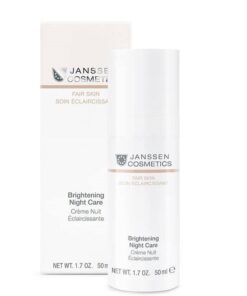 Janssen Cosmetics Créme Nuit éclaircissant 50ml