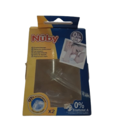 Nuby 2Tetines De Remplacement Sft Flex +0m ID0018