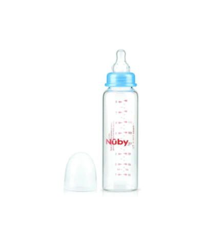 Nuby Biberon En Verre Standard 240ml+3m ID1179