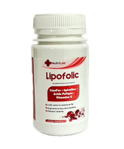 Nutrilab Lipofolic Fer 30 Gelules