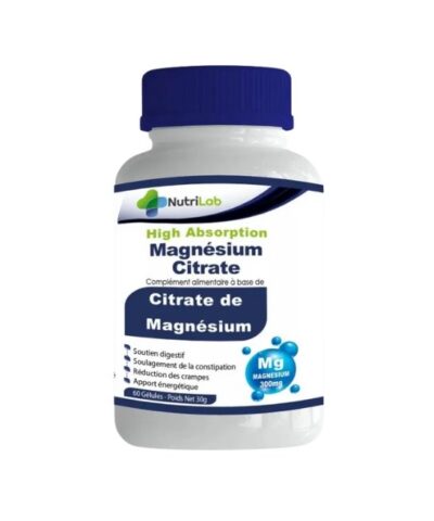 Nutrilab Magnesium Cirate 300mg 60 Gelules