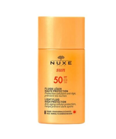 Nuxe Sun Fluide Solaire Legere Spf50+ 50ml