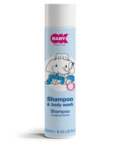 Okbaby Shampooing & gel Douche 250ml
