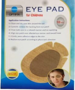 Optifix Eye Pad For Enfant 5×6.2 10 Pieces