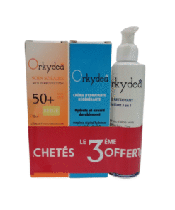 Orkydea Ecran Solaire+ Creme Hydratante+ Gel Nettoyant