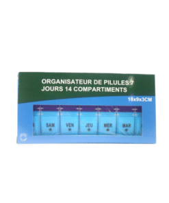 Pilulier Organisateur de Pilules 7j/14 Compartiments ref AM09-077
