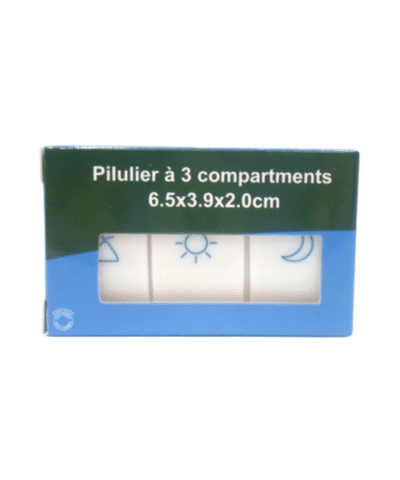 Pilulier a 3 Compartments Ref AM09-110