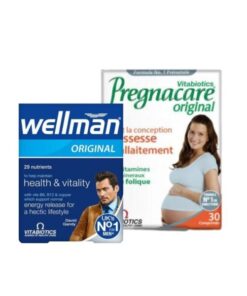 Pregnacare 30 Comprimes +Wellman 30 Comprimes PACK