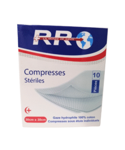 RR Compresse Steriles 30 x 30 10 Pieces