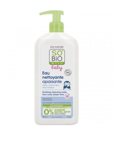 SO BIO BABY EAU NETTOYANTE 500ML