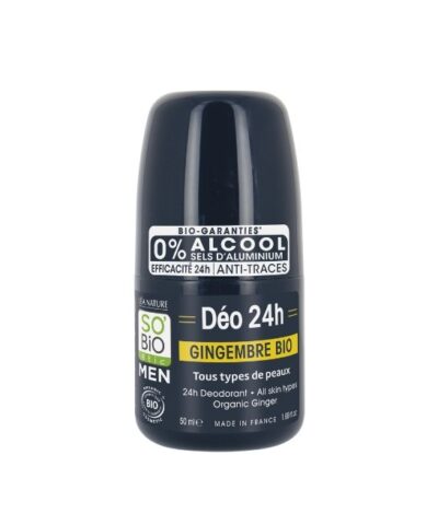 SO BIO DEODORANT MEN GINGEMBRE 50ML