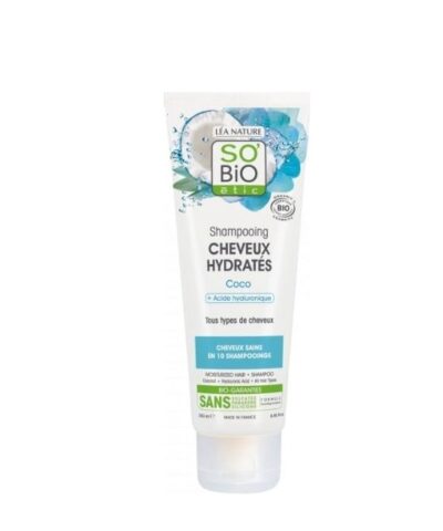 SO BIO SHAMPOOING CHEVEUX HYDRATES COCO 250ML