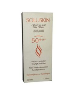 SOLUSKIN Creme Solaire Spf50+ Invisible 50ml