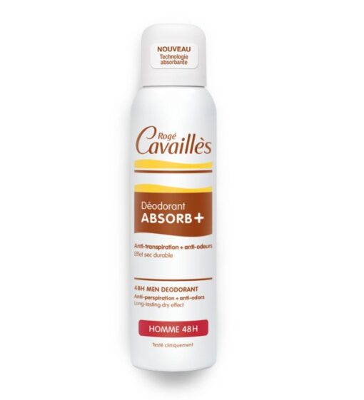 ROGE CAVAILLES DÉO ABSORB+ HOMME 48H SPRAY 150ML