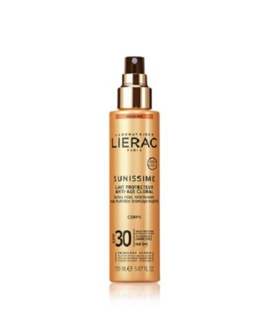 LIERAC SUNISSIME LAIT PROTECTEUR SPF30 Anti-âge Global Corps 150ml